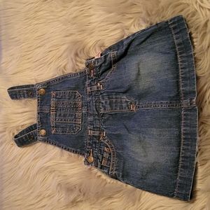 Baby Gap Jean Skirt Overalls Size 12-18 Months
